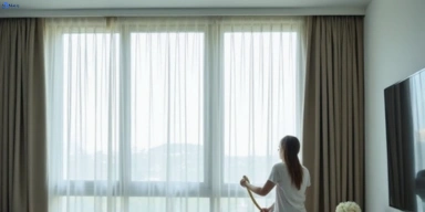 Delicate sheer drape cleaning lytton Matty Curtain Cleaning